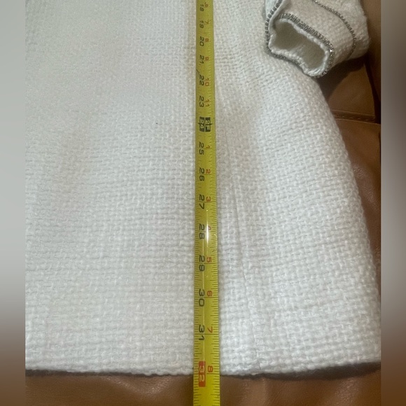 LUXE TWEED Long Sleeve RHINESTONE Dress - Picture 9 of 9